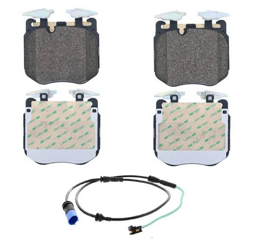 Disc Brake Pad Set - Front (With Sensor)